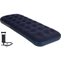 Vente en gros de matelas gonflable pour lit pneumatique à taille unique avec pompe à main