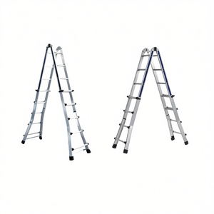 Universal En 131 Multipurpose Telescopic Ladder 2 In 1 Adjustable Extension For Home And Professional Use - Product Image 2