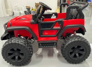 24V <span class=keywords><strong>2</strong></span> Kişilik Büyük Tekerlekli Elektrikli Binilebilir Kamyon Her Türlü Araziye Uygun Off-Road Binilebilir Araba - Product Image 2