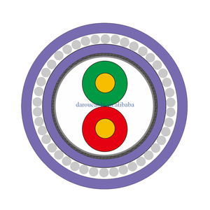 <span class=keywords><strong>Fil</strong></span> violet à 4 noyaux 300V 22AWG pour la communication de données PROFIBUS Bus et câble électrique OEM - Product Image 2