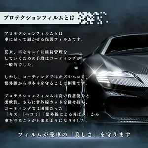 Película protectora transparente automotriz antiarañazos al por mayor para faros delanteros extraíble PPF protección de luces de coche - Product Image 3