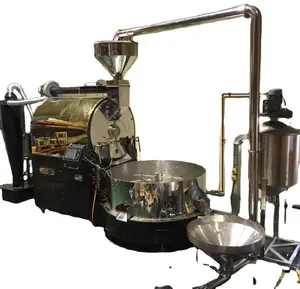 Fábrica italiana Gemma dulce millcity industrial comercial diesel 60 kg 100kg 110 kg 120kg máquinas tostadoras de café tostador grande