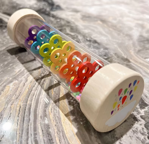 Instrumento Musical de Percusión de Alta Calidad, Tipo Tubo de Arena, para la Educación Musical, Dispositivo de Sonido de Lluvia para Niños, Juguete de Madera - Product Image 3