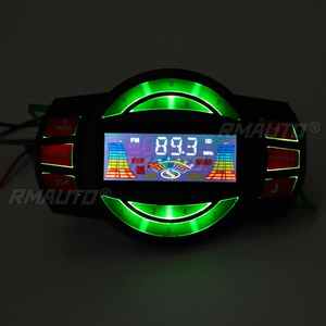 Système audio pour moto imperméable avec Bluetooth, lecteur MP3, haut-parleurs stéréo, radio et écran LCD pour moto en plein air - Product Image 2