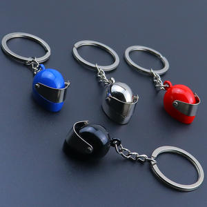 Mini casco de seguridad 3D personalizado, colgante de Metal compensado creativo, llavero, aleación de esmalte UV, <span class=keywords><strong>regalo</strong></span> de recuerdo <span class=keywords><strong>para</strong></span> motociclistas - Product Image 4