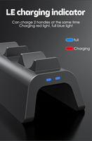 Station de charge rapide DualSense pour PS5 Type-C Interface Dock pour charge rapide Accessoires de jeu Contrôleur
