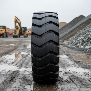 ยางตันรถตักล้อยางใหม่ 23.5R25 26.5x25 26.5-25 23.5-25 23.5 25 23.5x25 E3/L3 ไนลอนไบแอส OTR - Product Image 1