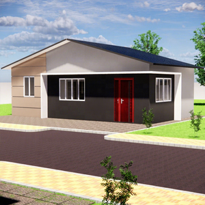 Casa prefabricada de 3 plazas, contenedor Modular de 64m2 con cocina, casa prefabricada de bajo coste - Product Image 1