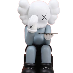 Chao thương hiệu lớn nhựa cho kaws ngồi tư thế sàn đồ trang trí Internet celebringant cửa hàng mở cửa phòng khách cửa sổ lối đi - Product Image 1