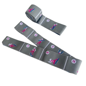 Custom Fitness Durable Fabric Pilates Band <strong>Loops</strong> <strong>Elastic</strong> Yoga Band Stretching Belt for Splits Training Dance - Product Image 6