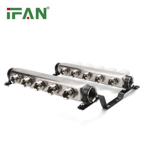 IFAN Atacado Baixo MOQ 3/4 "<span class=keywords><strong>Manifold</strong></span> De Água 304 Manifolds De Aço Inoxidável para Sistemas De Aquecimento De Piso - Product Image 1