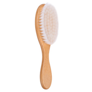 Brosse à cheveux ovale Wanmei, poils en nylon doux, type paddle, pour le coiffage et le dépoussiérage des cheveux - Product Image 1