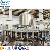 Nouvelle ligne de production de jus de fruits entièrement automatique Peak, haute précision, machine de remplissage à chaud de jus 18000 BPH, ligne d'embouteillage de jus 3-en-1