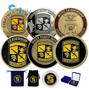 Pièces commémoratives personnalisées AROTC NROTC AFROTC MSU ROTC : Médaille de Commandement Cadet et Pièce de Défi MSU ROTC sur mesure - Product Image 1