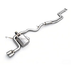 Échappement arrière SS304 avec soupape électronique pour <span class=keywords><strong>BMW</strong></span> <span class=keywords><strong>325i</strong></span> <span class=keywords><strong>N52</strong></span> E90 <span class=keywords><strong>E92</strong></span> E93 2.5L 2005-2009 Commutateur manuel OBD2 - Product Image 3