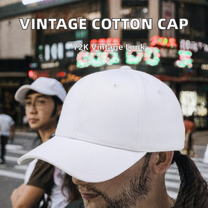 Gorra de Béisbol Unisex Vintage de Sarga Lavada de Algodón, Ajustable, de 6 Paneles, con Bordado y Visera Curva Lisa para Uso Casual - Product Image 2
