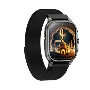 Montre intelligente musulmane avec Coran, 114 chants, 99 dieux d'Allah, direction de la Qibla, montre islamique intelligente, heure de prière musulmane - Product Image 3