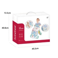 Jouets musicaux multifonctionnels 2-en-1 de haute qualité pour bébé, poussette trotteur pour bébé, fonction trotteur pour enfants de 0 à 3 ans