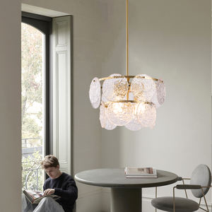 Lámpara Colgante Moderna para Dormitorio, Sala de Estar, Iluminación Interior, Acabado Dorado, Lámpara Colgante para Isla de Cocina, Comedor - Product Image 2