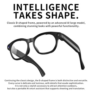 Lunettes Intelligentes CY03 avec Caméra 800W Pixels, Appels Audio, Enregistrement Vidéo Anti-Tremblement, Traduction en Temps Réel, Lunettes de Traduction IA Intelligentes - Product Image 5