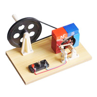 Generador Dinamo Manual AC/DC para Experimentos y Demostraciones de Física Escolar