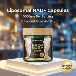 Capsules Liposomales NAD+ Avancées Marque Blanche 1000mg avec Resvératrol 120 Comprimés pour l'Énergie Cellulaire, la Vitalité et un Vieillissement Sain - Product Image 6