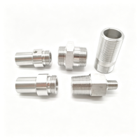 Outils de tournage CNC de précision sur mesure pour pièces en alliage d'aluminium, acier inoxydable, laiton, avec capacités de perçage