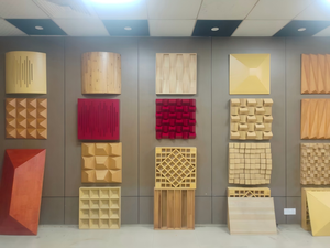 Manufacturer Oak Wood <strong>Acoustic</strong> <strong>Diffuser</strong> 1D <strong>2D</strong> <strong>QRD</strong> Skyline Sound <strong>Diffuser</strong> Wall Panel Studio High Frequency <strong>Acoustic</strong> Treatment - Product Image 2
