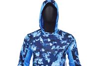Maillot de pêche à manches longues à capuche pour homme Huk Performance, taille plus, sublimation personnalisée, UPF 50, respirant, imperméable, coupe-vent