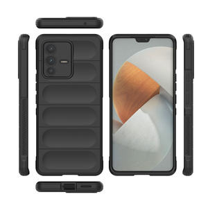 Coque de téléphone portable confortable au toucher doux pour Vivo <span class=keywords><strong>S12</strong></span> S15 S18 étui de protection en caoutchouc TPU Capa - Product Image 2