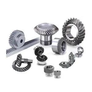 China Assembly Impurity Precision Cold Forged Carbon Steel Spiral Bevel Gear For Truck