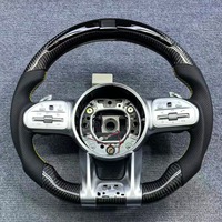 Volant en fibre de carbone de haute qualité pour Mercedes-Benz AMG Classe C W204 C63 W212 W218 W207 W172 S Accessoires de voiture