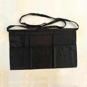 Delantales de media cintura unisex para camarero o camarero, color negro, directo de fábrica, para bar y restaurante - Product Image 5