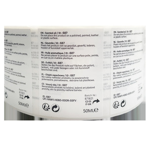 Etiquetas impermeables para productos de salud alimentaria, etiquetas personalizadas para detalles de productos cosméticos - Product Image 5