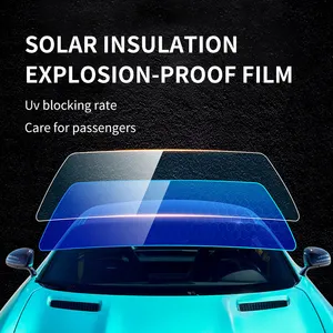 1.52*30M Vl15 % Uvr 100% Irr 93% Warmte Afwijzing Solar Film Window Tint Uv-Proof Glas Zon Blokkerende Nano Keramiek Voor Auto