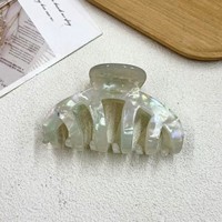Oradour Grandes pinces à cheveux en acétate de cellulose, jumbo, faites à la main, motif écaille de tortue, fixation forte, accessoires pour cheveux