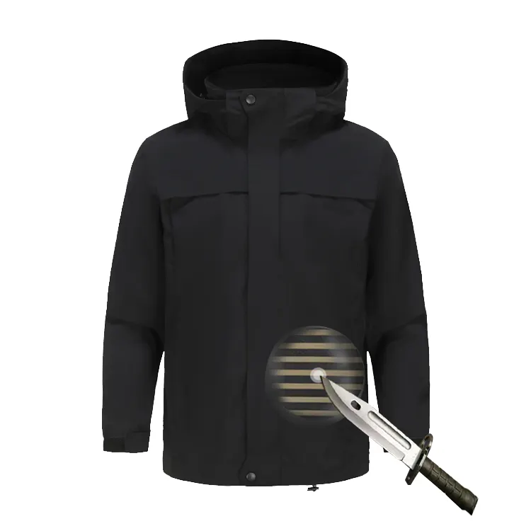 EN388 5 Anti kesim ceket bıçak geçirmez giyim Anti bıçak anti-kesim taktik ceket Anti kesim bıçak geçirmez giysi