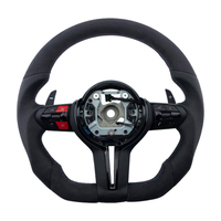 Vente en gros de cuir micro-perforé pour volant de voiture BMW Série 3, Série 5, M3, M5, M6, F10, F20, F30, F90