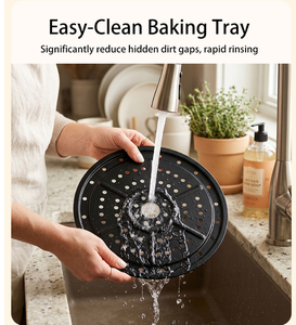 <span class=keywords><strong>Friteuse</strong></span> à air électrique 6,5 L de qualité supérieure 2026 <span class=keywords><strong>avec</strong></span> écran tactile pour une cuisson saine sans <span class=keywords><strong>huile</strong></span> de poulet et de frites à la maison - Product Image 5
