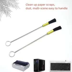 Stainless Steel Cleaning Brush Keyboard Cleaning Brush Computer Cleaning Brush Printer Cleaning Brush