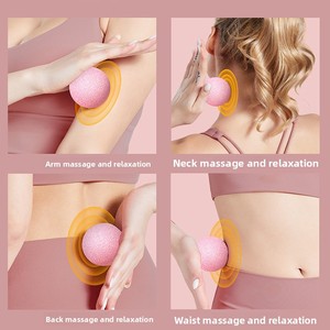Balle de massage haute densité pour relaxation musculaire, balle fascia, balle de yoga portative pour la main, le pied et le dos, pour soulager la douleur et la thérapie - Product Image 3