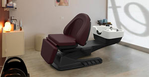 Lit électrique réglable pour le lavage des cheveux, chaise de massage avec <span class=keywords><strong>shampoing</strong></span> et bol - Product Image 6