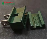 Lumière de noël prise électrique 120v SPT-1 SPT-2 Vampire femelle mâle prise pour C9 C7 prise bobine fil câble jardin lumière