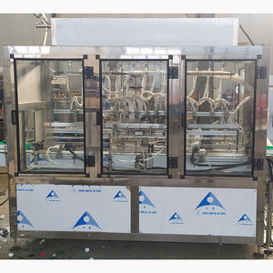 Máquina de Llenado Lineal a Prueba de Explosiones para Tanques de Combustible de Alcohol, Totalmente Automática, de 12 Cabezales, con Flujo Automático - Product Image 2