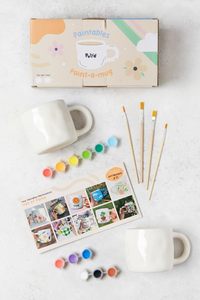 <span class=keywords><strong>Kit</strong></span> de <span class=keywords><strong>peinture</strong></span> pour mug LP DIY <span class=keywords><strong>Kit</strong></span> de <span class=keywords><strong>peinture</strong></span> en céramique comprenant des tasses, des peintures, des pinceaux et un guide d'inspiration pour adultes - Product Image 4