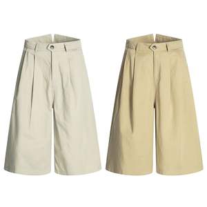 Pantalones de Trabajo Retro Americanos de 11KN, Unisex, de Fibra de Lyocell, Transpirables, Gruesos, Rectos, Simples, de Línea A - Product Image 5