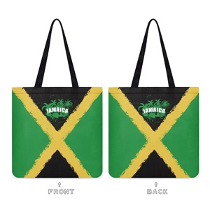 Borsa da Shopping con Logo personalizzato Eco <span class=keywords><strong>Friendly</strong></span> borsa da Shopping con stampa bandiera di Giamaica di alta qualità - Product Image 2