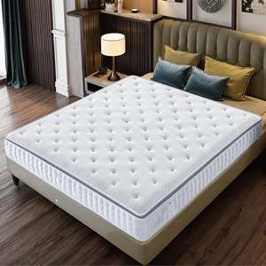 Chất Lượng Tốt Nhất Hiện Đại Vua Kích Thước Bộ Nhớ Bọt Nệm Bông Băng Lụa Dệt Kim Vải Mùa Xuân Nệm Cho Các Trường Học Và Phòng Ngủ - Product Image 2