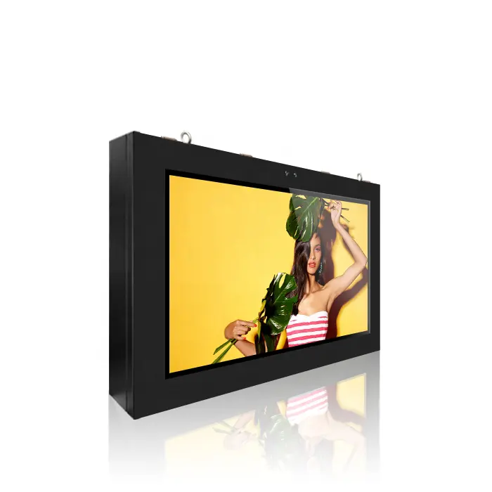 Ignage Display Media Player LCD Wall Mount Outdocasualroid Networprintifi Advertising Digital S 22 32 43 49 55 65 86 Inch Black