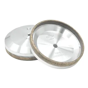Glass machine Postion 1 100# top quality continuous rim aluminum body 150mm diamond grinding cup wheel